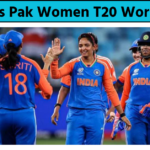 Ind Vs Pak Women T20 Worldcup